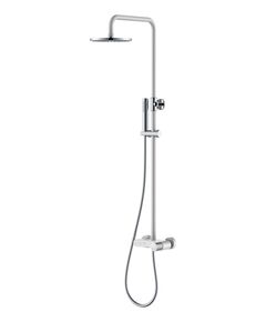 Купить Стойка для душа STICK WHITE DIAMOND CHROME (128-wcr) по цене 53568 руб., в Санкт-Петебруге в интернет магазине 100-Систем, а также дургие товары BOHEME из раздела Душевые стойки и Душевые стойки, системы, панели, гарнитуры