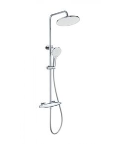 Купить Душевая система с термостатом WONZON & WOGHAND NEO, Хром (WW-B3035-A1-CR) (ww-b3035-a1-cr) по цене 39325 руб., в Санкт-Петебруге в интернет магазине 100-Систем, а также дургие товары WONZON & WOGHAND из раздела Душевые стойки и Душевые стойки, системы, панели, гарнитуры