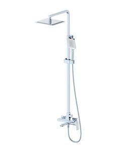 Купить Душевая система WONZON & WOGHAND DIAMOND, Хром (WW-88739011-CR) (ww-88739011-cr) по цене 59695 руб., в Санкт-Петебруге в интернет магазине 100-Систем, а также дургие товары WONZON & WOGHAND из раздела Душевые стойки и Душевые стойки, системы, панели, гарнитуры