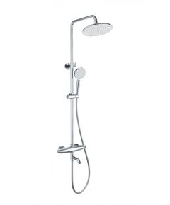 Купить Душевая система с термостатом WONZON & WOGHAND CAPSULE, Хром (WW-B3031-A3-CR) (ww-b3031-a3-cr) по цене 36464 руб., в Санкт-Петебруге в интернет магазине 100-Систем, а также дургие товары WONZON & WOGHAND из раздела Душевые стойки и Душевые стойки, системы, панели, гарнитуры
