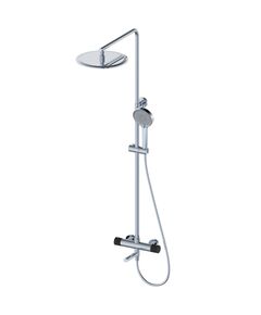 Купить Душевая система с термостатом WONZON & WOGHAND, Хром (WW-88739902-CR) (ww-88739902-cr) по цене 52987 руб., в Санкт-Петебруге в интернет магазине 100-Систем, а также дургие товары WONZON & WOGHAND из раздела Душевые стойки и Душевые стойки, системы, панели, гарнитуры
