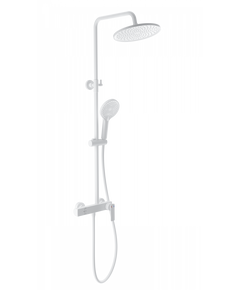 Купить Душевая система WONZON & WOGHAND, Белый матовый (WW-B3517-MW) (ww-b3517-mw) по цене 39148 руб., в Санкт-Петебруге в интернет магазине 100-Систем, а также дургие товары WONZON & WOGHAND из раздела Душевые стойки и Душевые стойки, системы, панели, гарнитуры