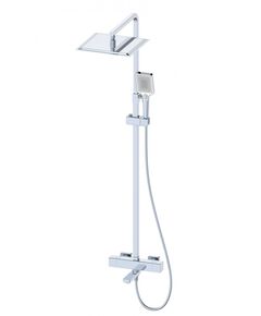 Купить Душевая система с термостатом WONZON & WOGHAND, Хром (WW-88739901-CR) (ww-88739901-cr) по цене 57036 руб., в Санкт-Петебруге в интернет магазине 100-Систем, а также дургие товары WONZON & WOGHAND из раздела Душевые стойки и Душевые стойки, системы, панели, гарнитуры