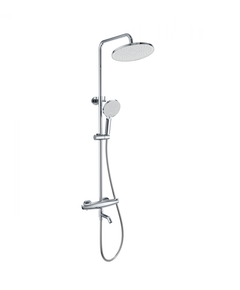 Купить Душевая система с термостатом WONZON & WOGHAND CAPSULE, Хром (WW-B3031-A2-CR) (ww-b3031-a2-cr) по цене 36464 руб., в Санкт-Петебруге в интернет магазине 100-Систем, а также дургие товары WONZON & WOGHAND из раздела Душевые стойки и Душевые стойки, системы, панели, гарнитуры