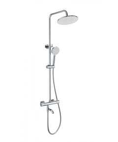 Купить Душевая система с термостатом WONZON & WOGHAND INN 4, Хром (WW-B3047-A1-CR) (ww-b3047-a1-cr) по цене 38766 руб., в Санкт-Петебруге в интернет магазине 100-Систем, а также дургие товары WONZON & WOGHAND из раздела Душевые стойки и Душевые стойки, системы, панели, гарнитуры