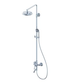 Купить Душевая система WONZON & WOGHAND STEAM, Хром (WW-88739008-CR) (ww-88739008-cr) по цене 64903 руб., в Санкт-Петебруге в интернет магазине 100-Систем, а также дургие товары WONZON & WOGHAND из раздела Душевые стойки и Душевые стойки, системы, панели, гарнитуры
