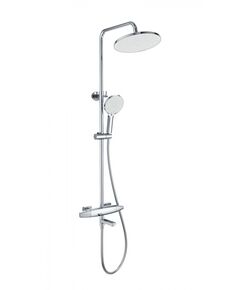 Купить Душевая система с термостатом WONZON & WOGHAND NEO, Хром (WW-B3035-A2-CR) (ww-b3035-a2-cr) по цене 42181 руб., в Санкт-Петебруге в интернет магазине 100-Систем, а также дургие товары WONZON & WOGHAND из раздела Душевые стойки и Душевые стойки, системы, панели, гарнитуры