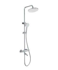 Купить Душевая система с термостатом WONZON & WOGHAND CAPSULE, Хром (WW-B3031-A1-CR) (ww-b3031-a1-cr) по цене 36464 руб., в Санкт-Петебруге в интернет магазине 100-Систем, а также дургие товары WONZON & WOGHAND из раздела Душевые стойки и Душевые стойки, системы, панели, гарнитуры