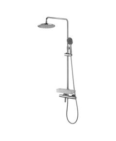 Купить Смеситель Lemark Tropic LM7010C для ванны и душа, термостатический (lm7010c) по цене 28260 руб., в Санкт-Петебруге в интернет магазине 100-Систем, а также дургие товары LEMARK из раздела Душевые стойки и Душевые стойки, системы, панели, гарнитуры