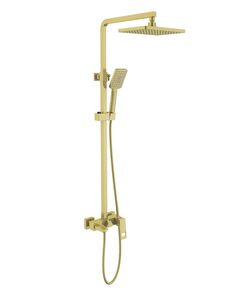 Купить Душевая стойка Timo Briana SX-7130/17 золото матовое (sx-7130/17) по цене 65706 руб., в Санкт-Петебруге в интернет магазине 100-Систем, а также дургие товары TIMO из раздела Душевые стойки и Душевые стойки, системы, панели, гарнитуры