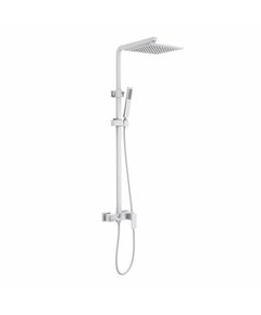 Купить Душевая стойка Timo Selene SX-1030/16 белый матовый (sx-1030/16) по цене 62183 руб., в Санкт-Петебруге в интернет магазине 100-Систем, а также дургие товары TIMO из раздела Душевые стойки и Душевые стойки, системы, панели, гарнитуры