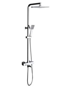 Купить Душевая стойка Timo Tetra-Thermo SX-0169/00 chrome (sx-0169/00) по цене 64323 руб., в Санкт-Петебруге в интернет магазине 100-Систем, а также дургие товары TIMO из раздела Душевые стойки и Душевые стойки, системы, панели, гарнитуры