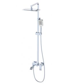 Купить Душевая система WONZON & WOGHAND FIT, Хром (WW-88739009-CR) (ww-88739009-cr) по цене 57910 руб., в Санкт-Петебруге в интернет магазине 100-Систем, а также дургие товары WONZON & WOGHAND из раздела Душевые стойки и Душевые стойки, системы, панели, гарнитуры