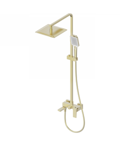 Купить Душевая система WONZON & WOGHAND CUBE 2.0, Брашированное золото (WW-88047068-BG) (ww-88047068-bg) по цене 72450 руб., в Санкт-Петебруге в интернет магазине 100-Систем, а также дургие товары WONZON & WOGHAND из раздела Душевые стойки и Душевые стойки, системы, панели, гарнитуры