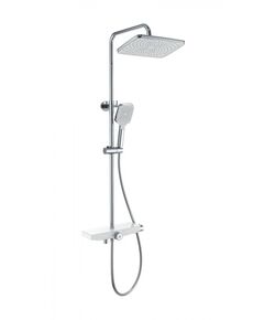 Купить Душевая система с термостатом WONZON & WOGHAND ThermoKlick, Хром (WW-B3098-A-CR) (ww-b3098-a-cr) по цене 31084.9 руб., в Санкт-Петебруге в интернет магазине 100-Систем, а также дургие товары WONZON & WOGHAND из раздела Душевые стойки и Душевые стойки, системы, панели, гарнитуры