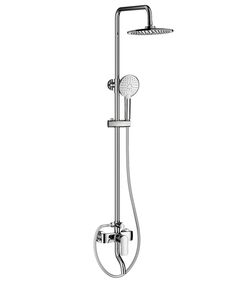 Купить Душевая система WONZON & WOGHAND Line, Хром (WW-AE3354-CR) (ww-ae3354-cr) по цене 30030 руб., в Санкт-Петебруге в интернет магазине 100-Систем, а также дургие товары WONZON & WOGHAND из раздела Душевые стойки и Душевые стойки, системы, панели, гарнитуры