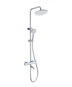 Купить Душевая система с термостатом WONZON & WOGHAND STAY 1, Хром (WW-B3051-A1-CR) (ww-b3051-a1-cr) по цене 39480 руб., в Санкт-Петебруге в интернет магазине 100-Систем, а также дургие товары WONZON & WOGHAND из раздела Душевые стойки и Душевые стойки, системы, панели, гарнитуры
