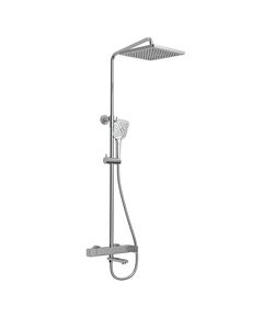 Купить Душевая стойка Cube VSFS-1C1CH с изливом, хром, , шт (vsfs-1c1ch) по цене 32110 руб., в Санкт-Петебруге в интернет магазине 100-Систем, а также дургие товары Vincea из раздела Душевые стойки и Душевые стойки, системы, панели, гарнитуры