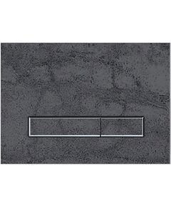 Купить 350/PPK/412-00-03 Смывная клавиша KKPol Lapis Grande V1, QUARTZ (Pietra Antracite) (350/ppk/412-00-03) по цене 29886.48 руб., в Санкт-Петебруге в интернет магазине 100-Систем, а также дургие товары  из раздела Клавиши смыва и Инсталляции