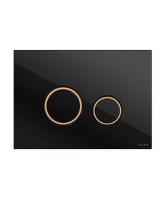 Купить Кнопка TWINS для LINK PRO/VECTOR/LINK/HI-TEC пластик черный матовый с рамкой (63534) по цене 4990 руб., в Санкт-Петебруге в интернет магазине 100-Систем, а также дургие товары CERSANIT из раздела Клавиши смыва и Инсталляции