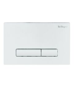 Купить Кнопка смыва BelBagno GENOVA, цвет-белый (bb018-gv-bianco) по цене 4600 руб., в Санкт-Петебруге в интернет магазине 100-Систем, а также дургие товары BelBagno из раздела Клавиши смыва и Инсталляции