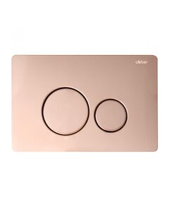 Купить Кнопка смыва ABBER AC0121RG золото розовое (ac0121rg) по цене 8500 руб., в Санкт-Петебруге в интернет магазине 100-Систем, а также дургие товары ABBER из раздела Клавиши смыва и Инсталляции