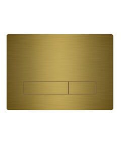 Купить 350/PSM/007-00-00 Смывная клавиша VITRUM METAL SLIM (золото браш.) (350/psm/007-00-00) по цене 19623.56 руб., в Санкт-Петебруге в интернет магазине 100-Систем, а также дургие товары  из раздела Клавиши смыва и Инсталляции