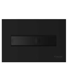 Купить Кнопка смыва Vincea Line VFP-732MB, цвет матовый черный, , шт (vfp-732mb) по цене 2042.5 руб., в Санкт-Петебруге в интернет магазине 100-Систем, а также дургие товары Vincea из раздела Клавиши смыва и Инсталляции