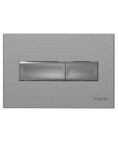 Купить Кнопка смыва Vincea Line VFP-732MG, цвет матовый серый, , шт (vfp-732mg) по цене 2042.5 руб., в Санкт-Петебруге в интернет магазине 100-Систем, а также дургие товары Vincea из раздела Клавиши смыва и Инсталляции