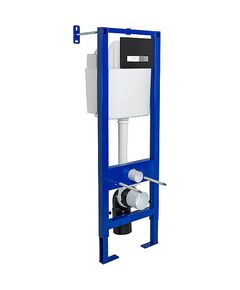 Купить Инсталляция для унитаза Berges Atom 410 040342 с двухцветной клавишей смыва (040342) по цене 13350 руб., в Санкт-Петебруге в интернет магазине 100-Систем, а также дургие товары BERGES из раздела Инсталляции для унитазов и Инсталляции