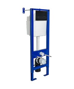 Купить Инсталляция для унитаза Berges Atom 410 040340 с черной клавишей смыва (040340) по цене 15450 руб., в Санкт-Петебруге в интернет магазине 100-Систем, а также дургие товары BERGES из раздела Инсталляции для унитазов и Инсталляции