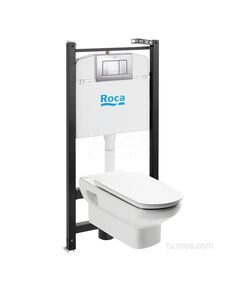 Купить Комплект унитаз с инсталляцией Roca Dama Senso 893104090  (893104090) по цене 31372.77 руб., в Санкт-Петебруге в интернет магазине 100-Систем, а также дургие товары ROCA из раздела Готовые решения и Инсталляции