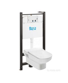 Купить Комплект унитаз с инсталляцией Roca Dama Senso 893104680 (893104680) по цене 28207.52 руб., в Санкт-Петебруге в интернет магазине 100-Систем, а также дургие товары ROCA из раздела Готовые решения и Инсталляции