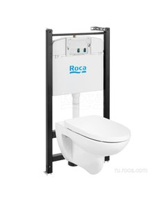 Купить Комплект унитаз с инсталляцией Roca Debba Round 893104980  (893104980) по цене 28318.29 руб., в Санкт-Петебруге в интернет магазине 100-Систем, а также дургие товары ROCA из раздела Готовые решения и Инсталляции
