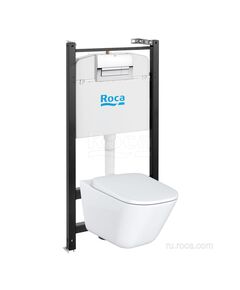 Купить Комплект унитаз с инсталляцией Roca The Gap 893104100  (893104100) по цене 49015.36 руб., в Санкт-Петебруге в интернет магазине 100-Систем, а также дургие товары ROCA из раздела Готовые решения и Инсталляции