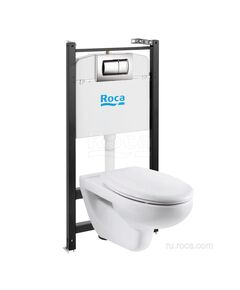 Купить Комплект унитаз с инсталляцией Roca Victoria 893100000  (893100000) по цене 31004.96 руб., в Санкт-Петебруге в интернет магазине 100-Систем, а также дургие товары ROCA из раздела Готовые решения и Инсталляции