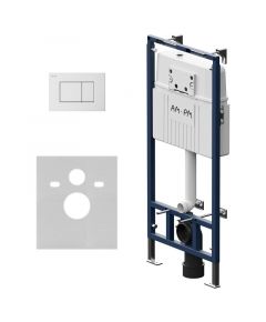 Купить I012710.0201 MasterFit инсталляция для подвесного унитаза с клавишей ProC S, бел глянц (i012710.0201) по цене 34990 руб., в Санкт-Петебруге в интернет магазине 100-Систем, а также дургие товары AM.PM из раздела Инсталляции для унитазов и Инсталляции