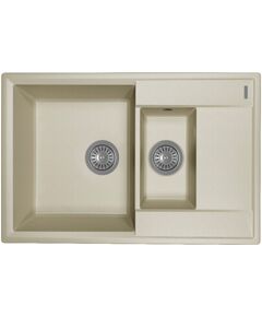 Купить Кухонная мойка КОНСУЛ 760K (23.025.d0760.305) по цене 13468 руб., в Санкт-Петебруге в интернет магазине 100-Систем, а также дургие товары Florentina из раздела Врезные мойки и Кухонные мойки