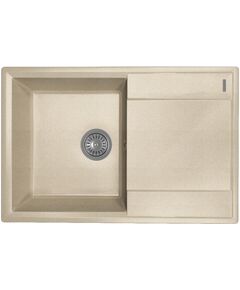 Купить Кухонная мойка КОНСУЛ 760 (23.020.c0760.107) по цене 12194 руб., в Санкт-Петебруге в интернет магазине 100-Систем, а также дургие товары Florentina из раздела Врезные мойки и Кухонные мойки