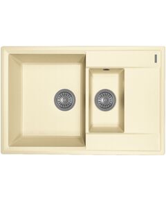 Купить Кухонная мойка КОНСУЛ 760K (23.025.d0760.202) по цене 13468 руб., в Санкт-Петебруге в интернет магазине 100-Систем, а также дургие товары Florentina из раздела Врезные мойки и Кухонные мойки