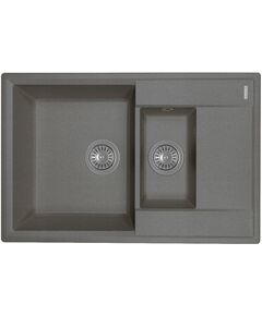 Купить Кухонная мойка КОНСУЛ 760K (23.025.d0760.102) по цене 13468 руб., в Санкт-Петебруге в интернет магазине 100-Систем, а также дургие товары Florentina из раздела Врезные мойки и Кухонные мойки