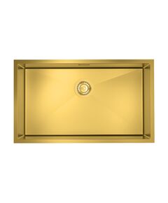 Купить Мойка, нерж. сталь, универсального монтажа, матовое золото, 740*440, Edifice, IDDIS, EDI74B0i77 (edi74b0i77) по цене 42890 руб., в Санкт-Петебруге в интернет магазине 100-Систем, а также дургие товары IDDIS из раздела Врезные мойки и Кухонные мойки