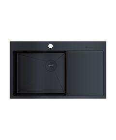 Купить Мойка Akisame 86-L Side-GB нерж. сталь/графит (4997043) по цене 79888 руб., в Санкт-Петебруге в интернет магазине 100-Систем, а также дургие товары Omoikiri из раздела Врезные мойки и Кухонные мойки