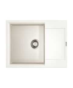 Купить Мойка Daisen 65T-WH Tetogranit/белый (4993514) по цене 28688 руб., в Санкт-Петебруге в интернет магазине 100-Систем, а также дургие товары Omoikiri из раздела Врезные мойки и Кухонные мойки