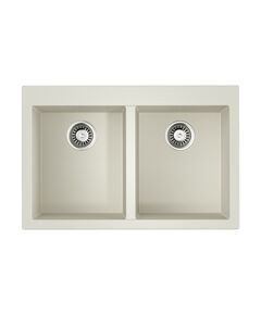Купить Кухонная мойка Omoikiri Bosen 80-2-WH Tetogranit/белый (4993839) по цене 47588 руб., в Санкт-Петебруге в интернет магазине 100-Систем, а также дургие товары Omoikiri из раздела Двойные мойки и Кухонные мойки