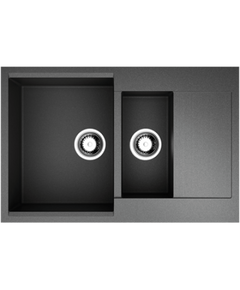 Купить Кухонная мойка Omoikiri Daisen-78-2-BL (4993334) по цене 25788 руб., в Санкт-Петебруге в интернет магазине 100-Систем, а также дургие товары Omoikiri из раздела Двойные мойки и Кухонные мойки