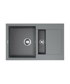 Купить Кухонная мойка Omoikiri Sakaime 78-2-GR Tetogranit/leningrad grey (4993559) по цене 35988 руб., в Санкт-Петебруге в интернет магазине 100-Систем, а также дургие товары Omoikiri из раздела Двойные мойки и Кухонные мойки