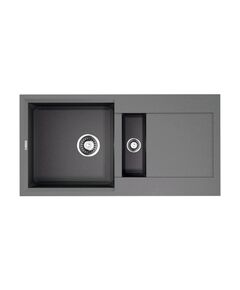 Купить Кухонная мойка Omoikiri Sakaime 86-2-GR Tetogranit/leningrad grey (4993560) по цене 37588 руб., в Санкт-Петебруге в интернет магазине 100-Систем, а также дургие товары Omoikiri из раздела Двойные мойки и Кухонные мойки