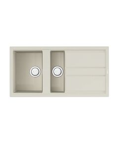Купить Кухонная мойка Omoikiri Kitagawa 100-2-WH Artceramic/белый (4993803) по цене 70888 руб., в Санкт-Петебруге в интернет магазине 100-Систем, а также дургие товары Omoikiri из раздела Двойные мойки и Кухонные мойки