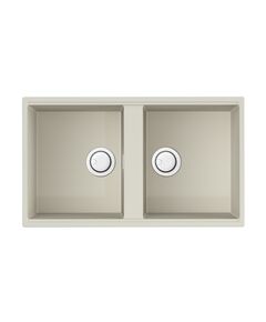 Купить Кухонная мойка Omoikiri Kitagawa 83-2-U-WH 4993809 Белая (4993809) по цене 70888 руб., в Санкт-Петебруге в интернет магазине 100-Систем, а также дургие товары Omoikiri из раздела Двойные мойки и Кухонные мойки